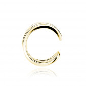 Cercel ear cuff argint placat cu aur galben DiAmanti Z1884UG-DIA